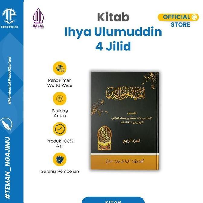 Kitab Ihya Ulumuddin 4 Jilid Toha Putra