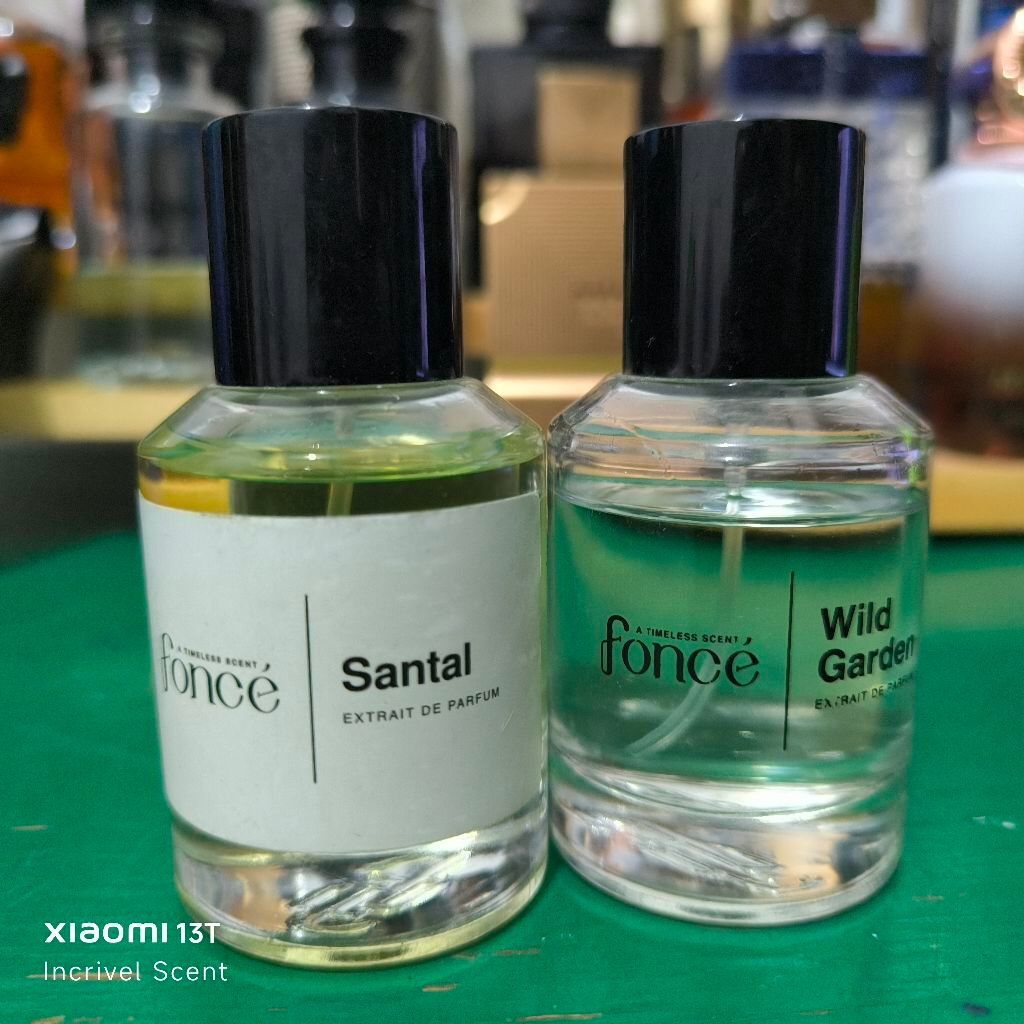 Bundling Preloved Fonce Santal and Fonce Wild Garden Juice As Seen