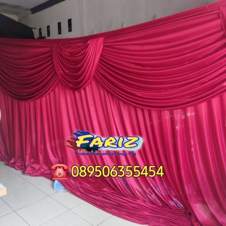 Background Dekorasi Tenda| backdroop | kain dekorasi tenda