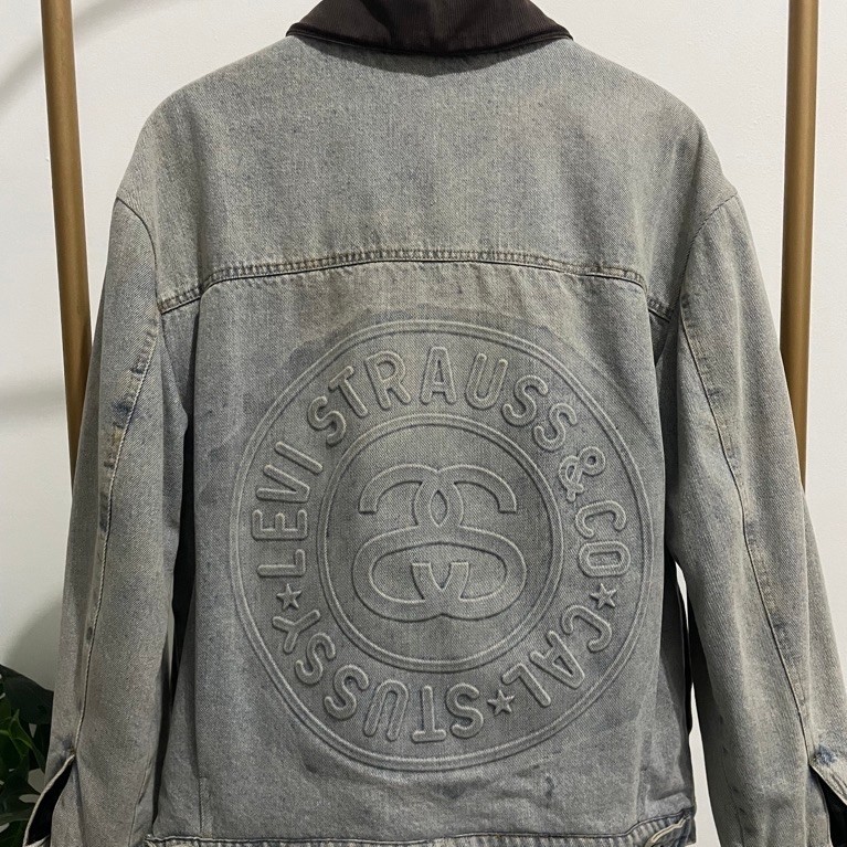 levis x stussy trucker jacket