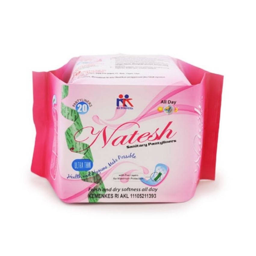 Pembalut kesehatan Natesh panty