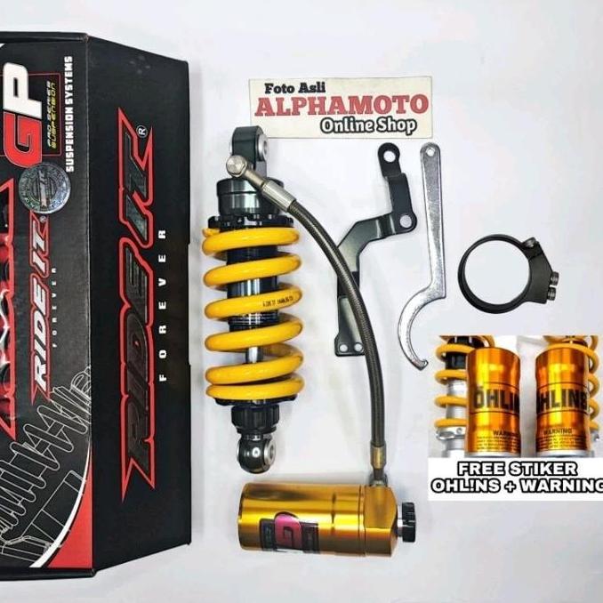 monoshock sonic supra gtr 150 shock tabung pisah klik rebound  Ride it