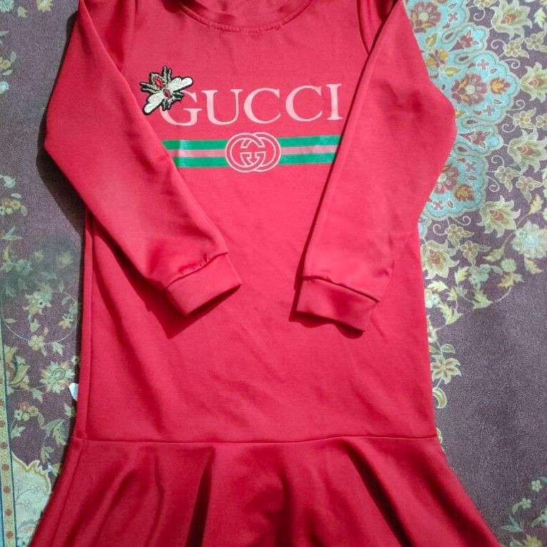 PRELOVED dress gucci marron