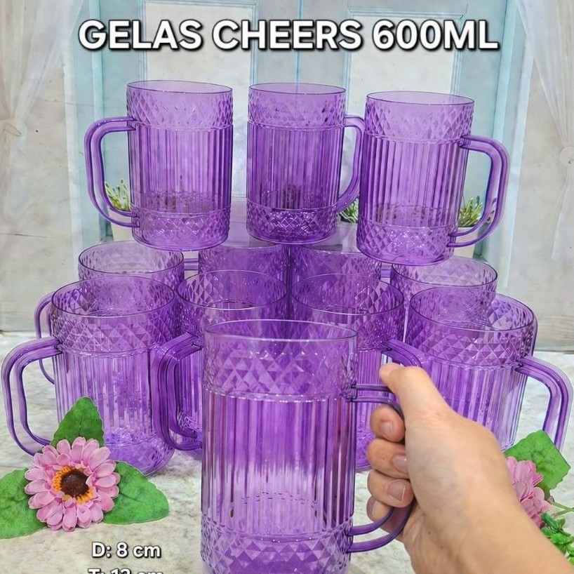 GELAS CHEERS 600 ml