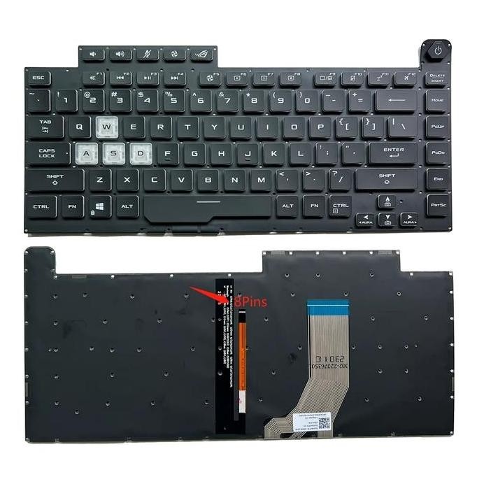 Keyboard Laptop Asus Rog Strix G531 G531G G531Gd G531Gt G531Gu G531Gv