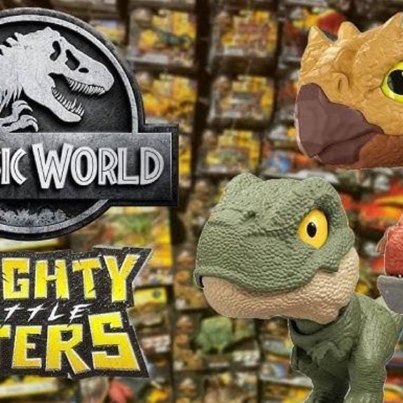 JURASSIC WORLD Mighty Little Biters Mattel Mini Dinosaurus Figure