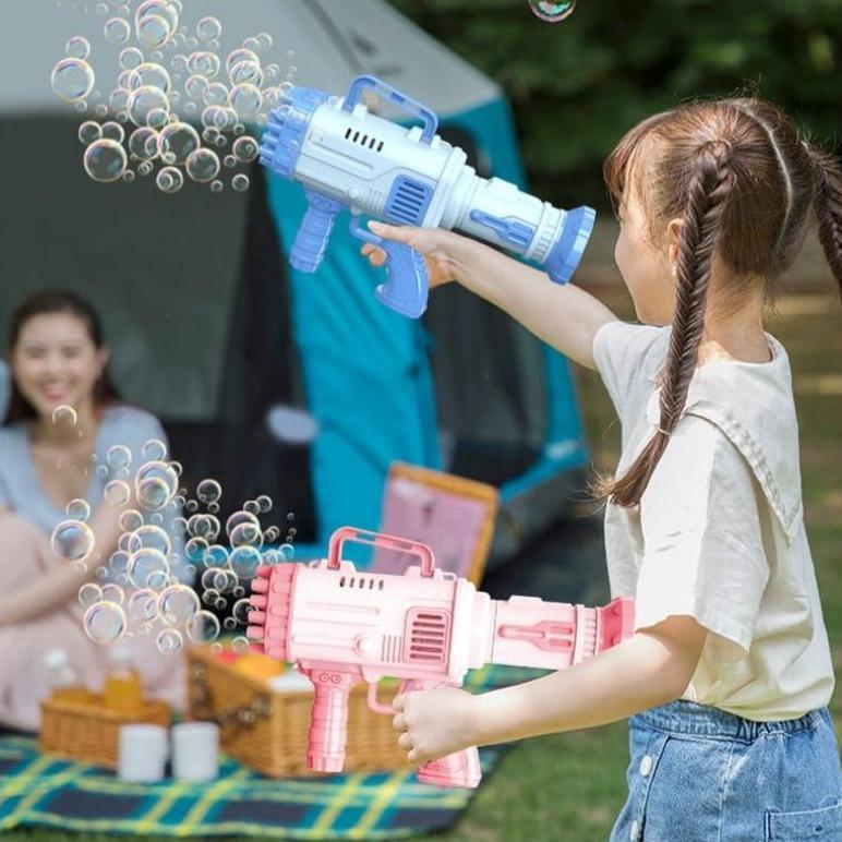 Bazoka bubble Mainan Bubble Gun Jumbo / Mainan Pistol Bubble Jumbo 25 Lubang