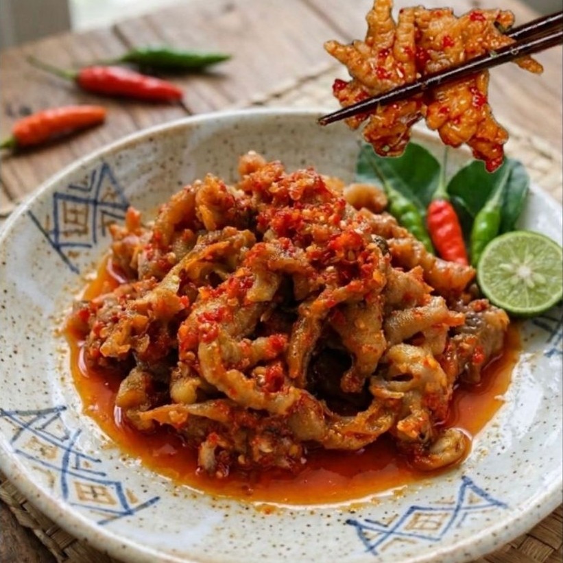 ceker ayam mercon tanpa tulang 250gr