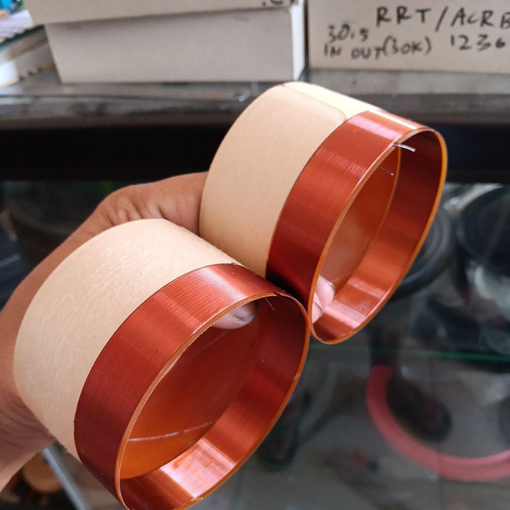 spool speaker 3 inch 76mm in out fibertile
