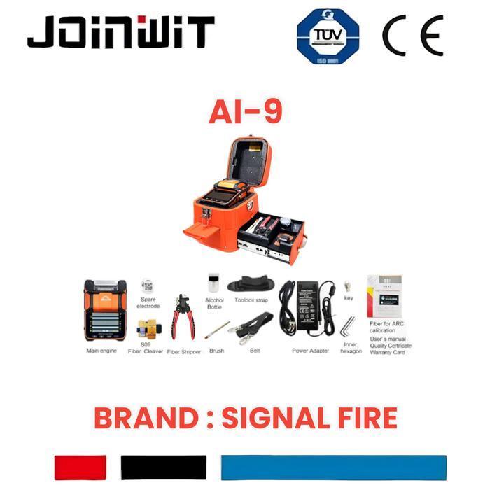 AI-8C FUSION SPLICER AUTOMATIC INTELLIGENT SIGNAL FIRE AI 8C ORIGINAL DAN TERPERCAYA