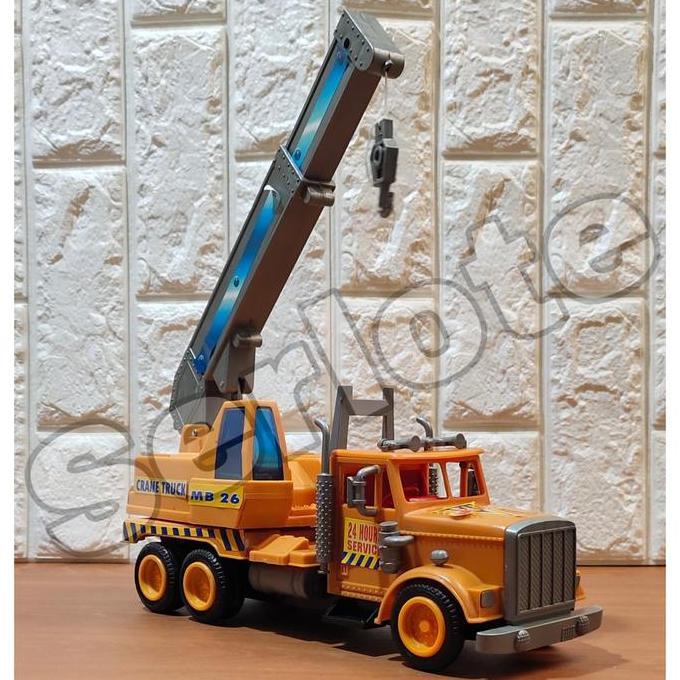 Mainan Truk Crane / Mobil Mobilan Anak