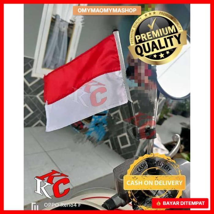 Tiang Bendera Motor Tiang Bendera Merah Putih Motor Tiang Motor