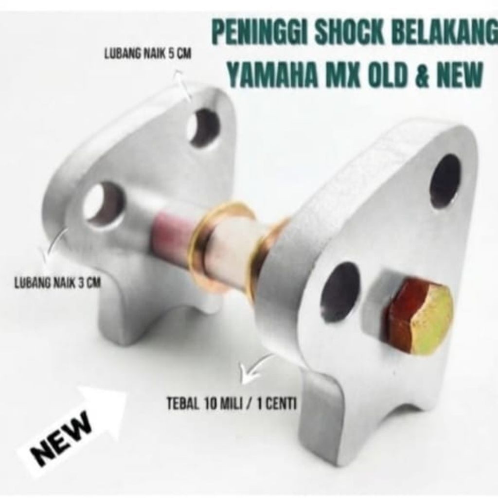 peninggi monoshock Jupiter MX old peninggi monoshock Jupiter MX new 135