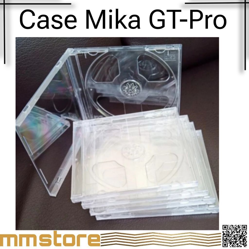 Tempat Kotak CD DVD Case Casing GTPRO Mika GT-PRO [ SINGLE CD/DVD ]