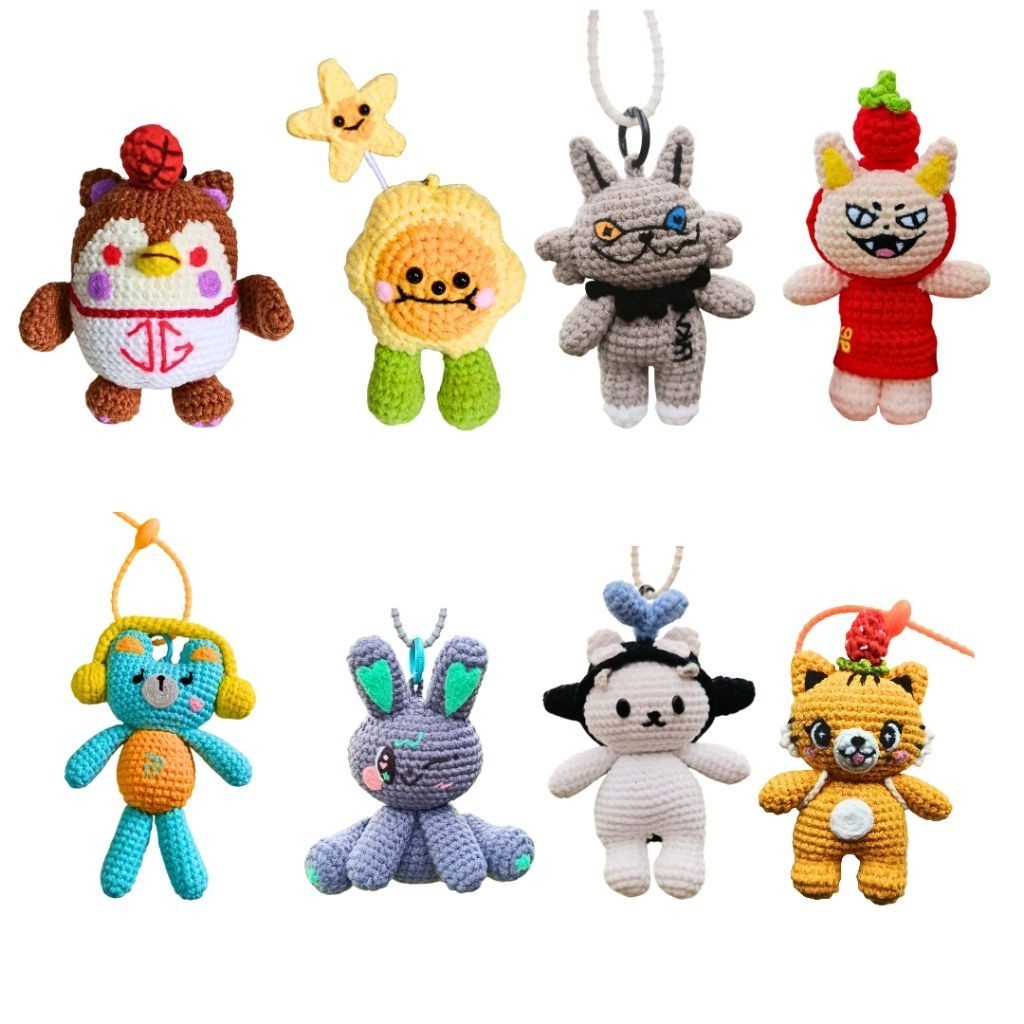 Couple Maskot Doll GMMTV Channel3 | Lolo | Polcasan | Guinzly | Permpoon | Nong Jaidee | Tomafox | L