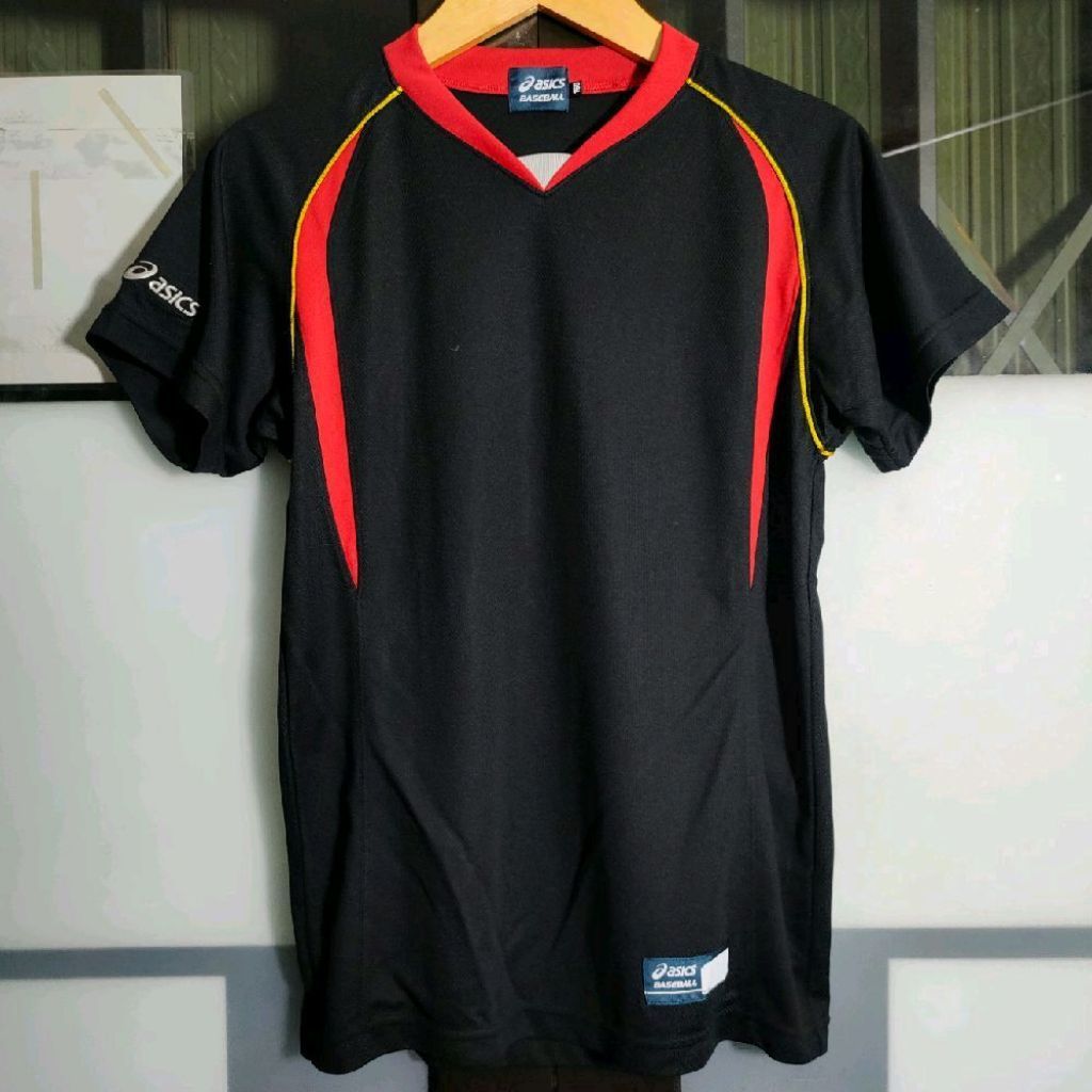 kaos baju tshirt jersey baseball Asics as18 [S]