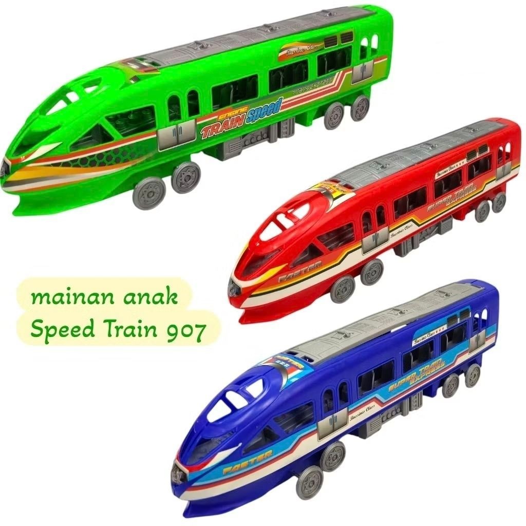 Mainan Anak Murah Kereta Super Train Express FC 907 - Tanpa Baterai