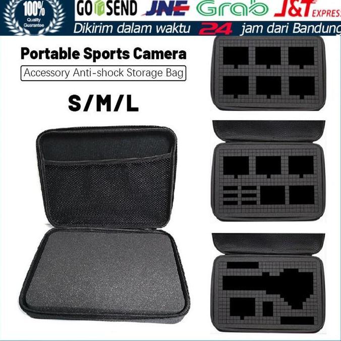 GHUNZING Tas Action Cam Case for Action Cam Kamera  LARGE