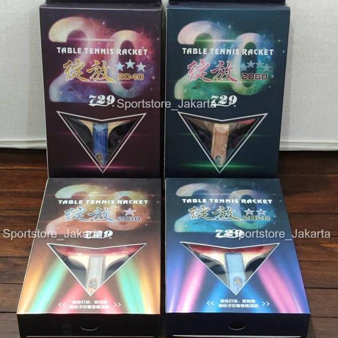 TERMURAH - Bet Pingpong 729 2010 2020 2040 2060 Original - Bat Tenis Meja 729