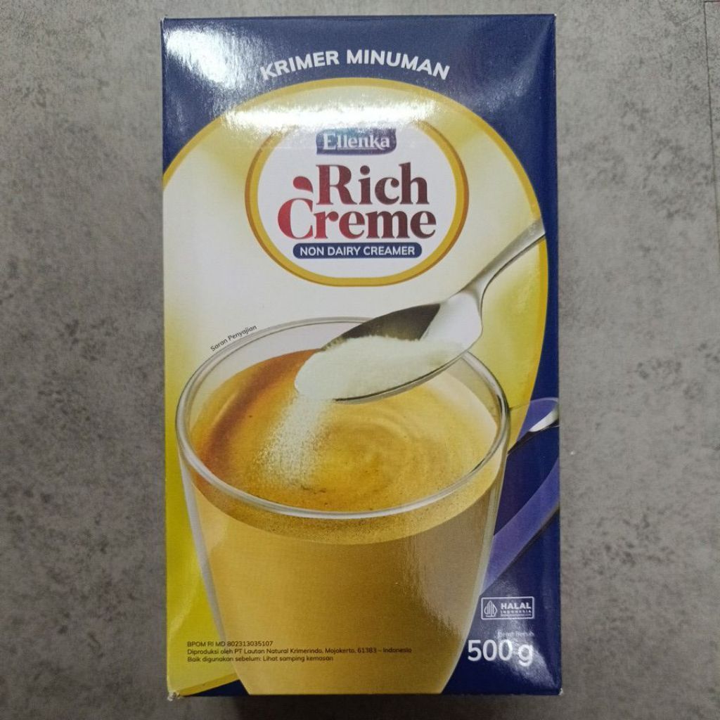 RICH CREMER Non dairy/ krimer nabati/ ellenka krimer bubuk 500G