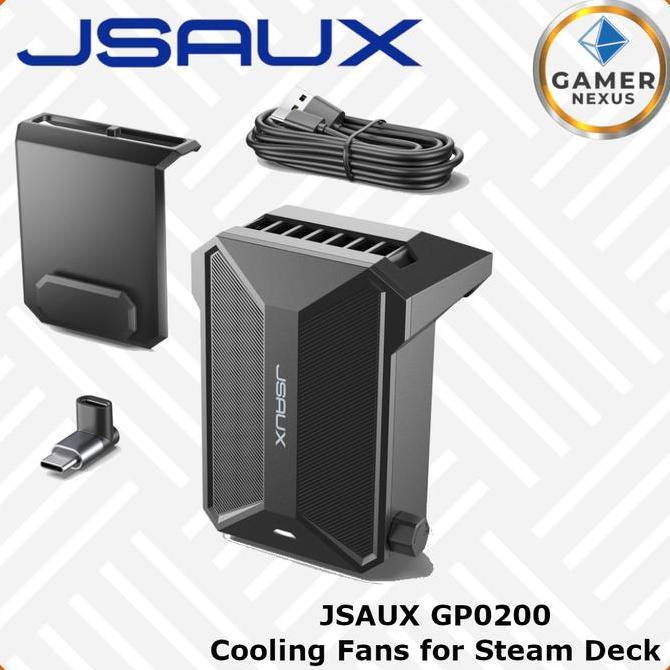 JSAUX GP0200 Cooling Fans Steam Deck External Cooler Adjustable Speed
