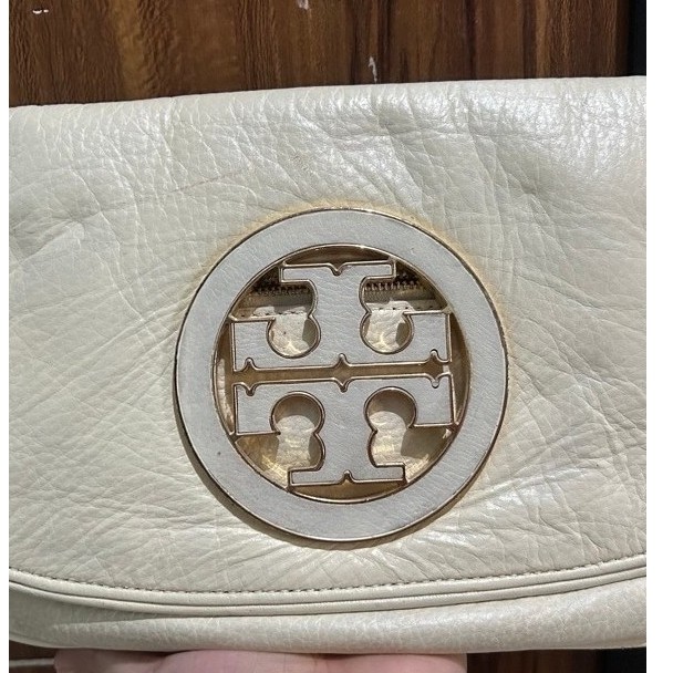 Tb Ivory Amanda Crossbody Bag/ Clutch