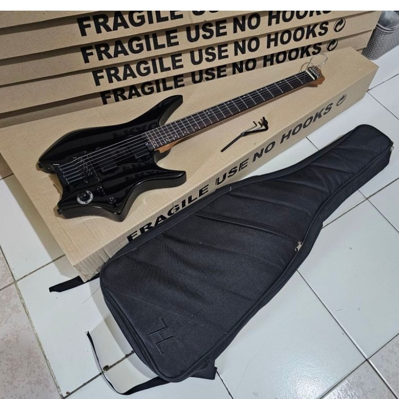 Gitar HEX Hils N500 headless model include gigbag original new
