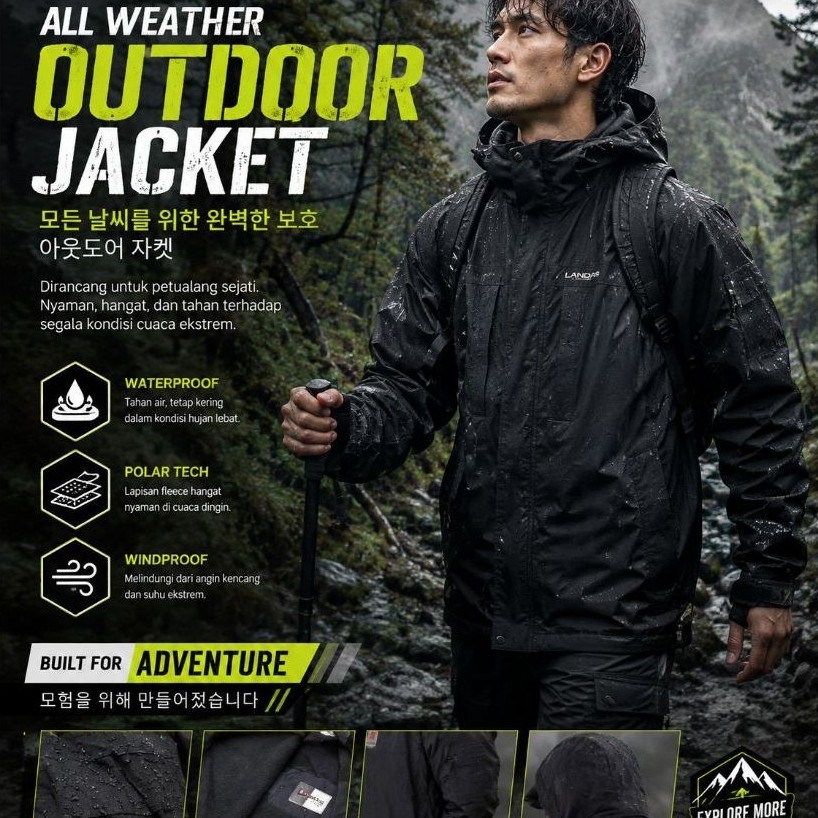 Landas Technical Outdoor ECWCS Jacket