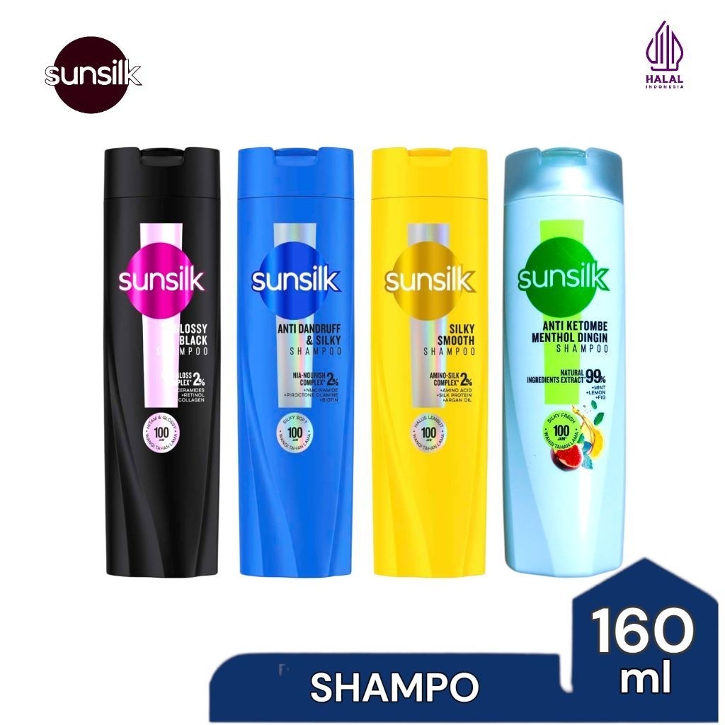 Shampo Sunsilk Botol 160ml