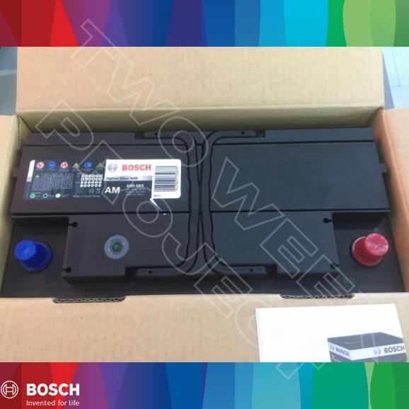 Aki Mobil BOSCH Maintenance Free MF Aki Accu Mobil Bosch 600. (DIN100L / LN5) Hhtec Silver AMS
