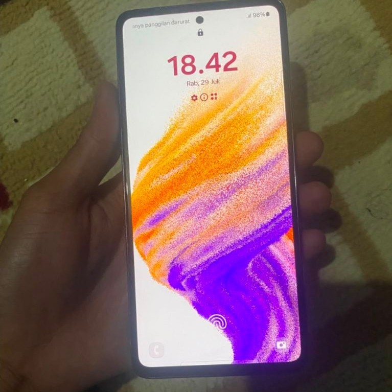 lcd copotan Samsung a53