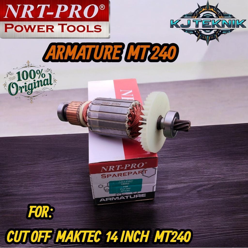 NRT-PRO Armature Angker Cut off Maktec 14"inch /Armature Angker Mesin Cut Off Maktec Potong Besi MT2