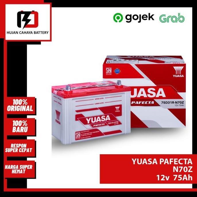 Aki Mobil YUASA PAFECTA N70Z/N-70-Z/N 70 Z - Aki CHEVEROLET CAPTIVA