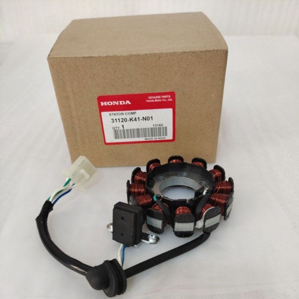 spul stator assy kualitas original Supra x125 FI /Blade 125 FI kode 31120K41NO2&NO1