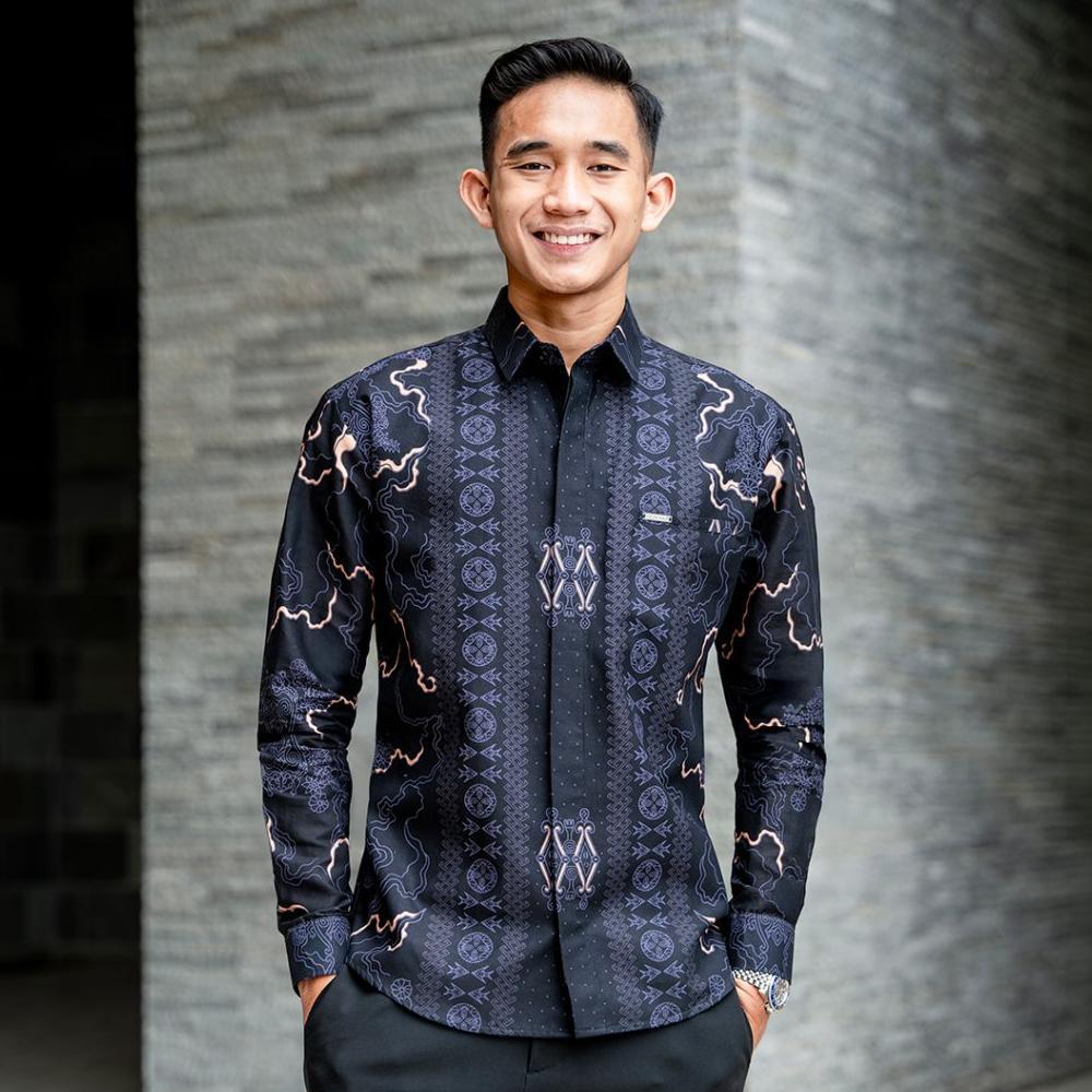 ORIGINAL LASKALA BATIK PREMIUM SENTANI KEMEJA BATIK PRIA SLIMFIT LENGAN PANJANG