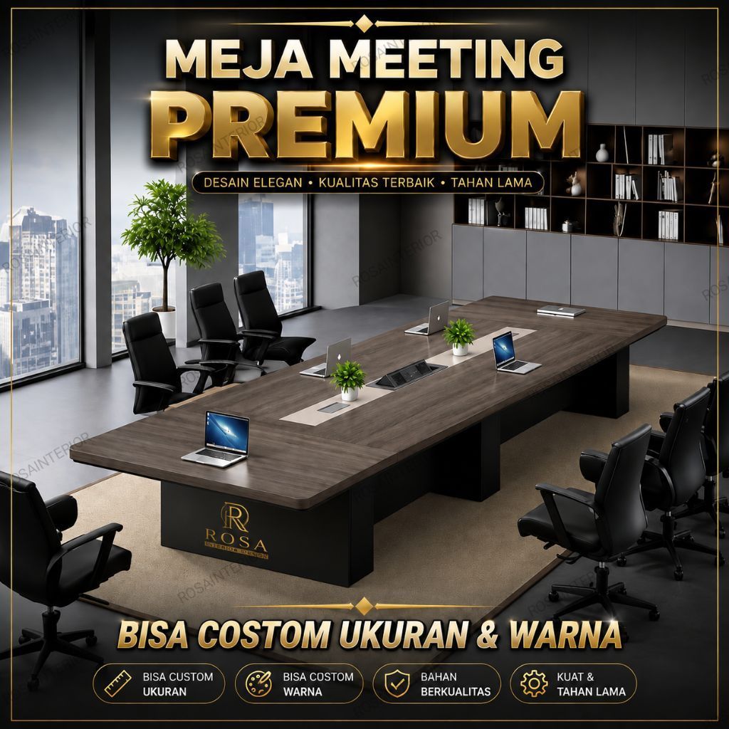 Meja Meeting Meja Rapat Meja Meeting Table Meja Conference