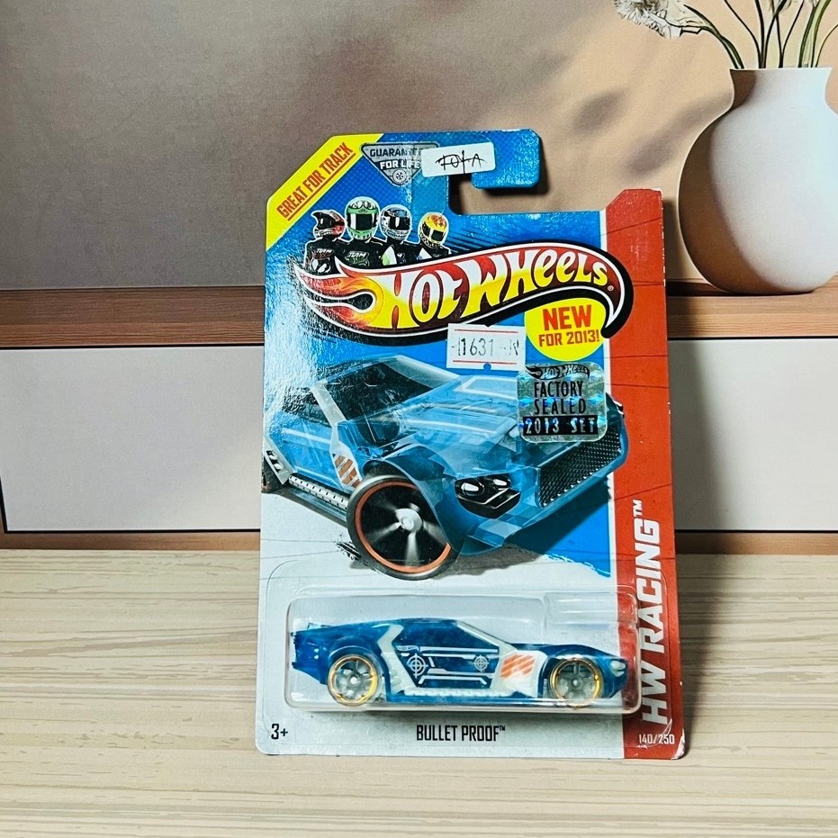RO Hotwheels Bullet proof hw racing factory sealed 2013 set