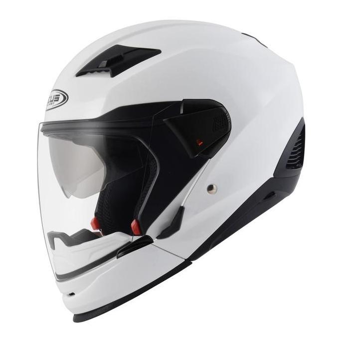 ZEUS 611C WHITE MODULAR HELMET