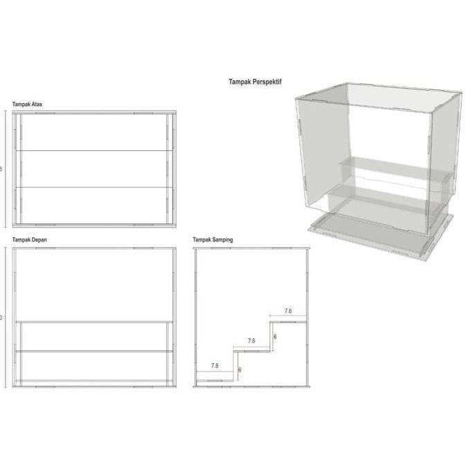 Box figure//display figure//display mainan