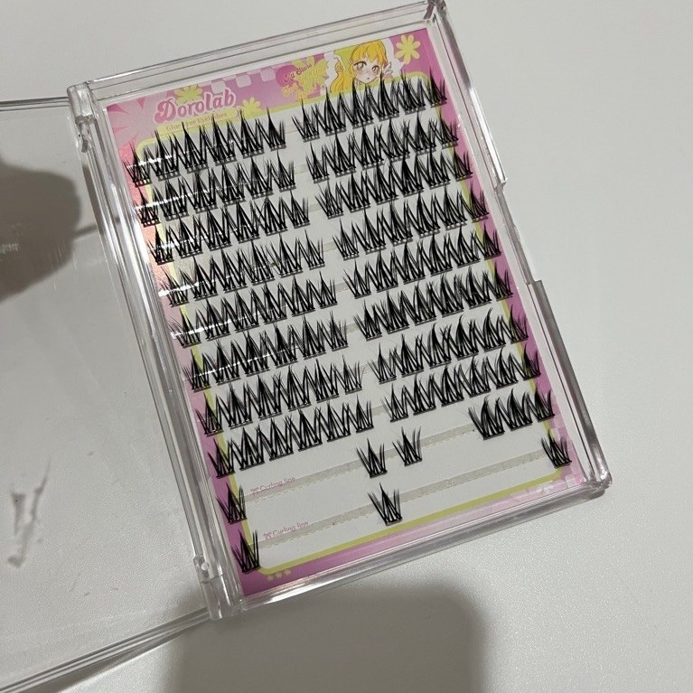 [PRELOVED] DOROLAB BABY COMIC NO 09 CLUSTER LASHES GLUE FREE EYELASHES BULU MATA TANPA LEM