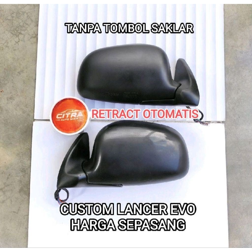 Spion Starlet kapsul 1991-1997 Retract Otomatis Modifikasi Dari Spion Lancer