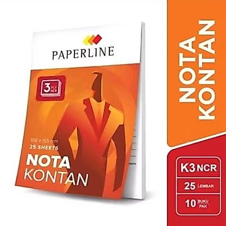 (PCS) Nota Kontan Paperline 3PLY Kecil / Nota 3PLY Kecil PPL