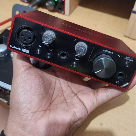 Focusrite Scarlett Solo Gen 3 Soundcard Bekas