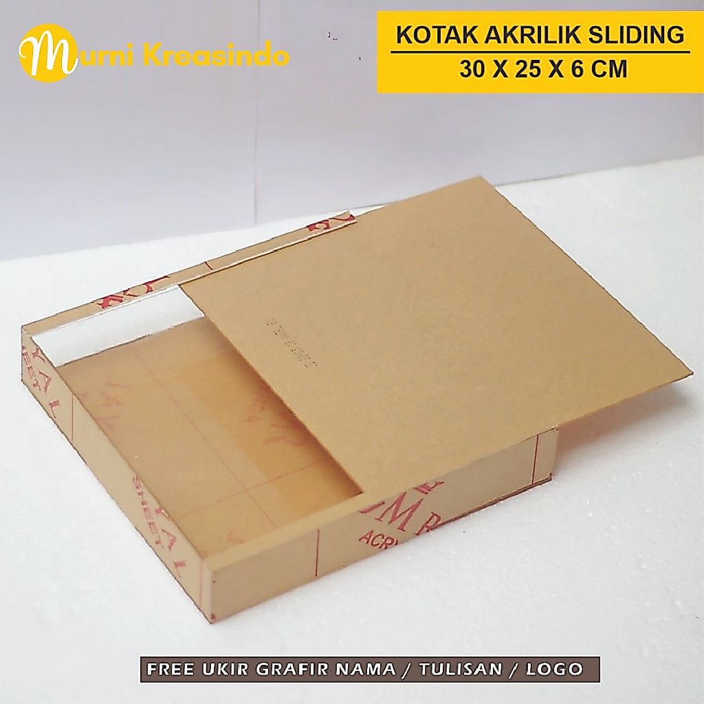 frame mahar akrilik Kotak mahar akrilik 30x25x6