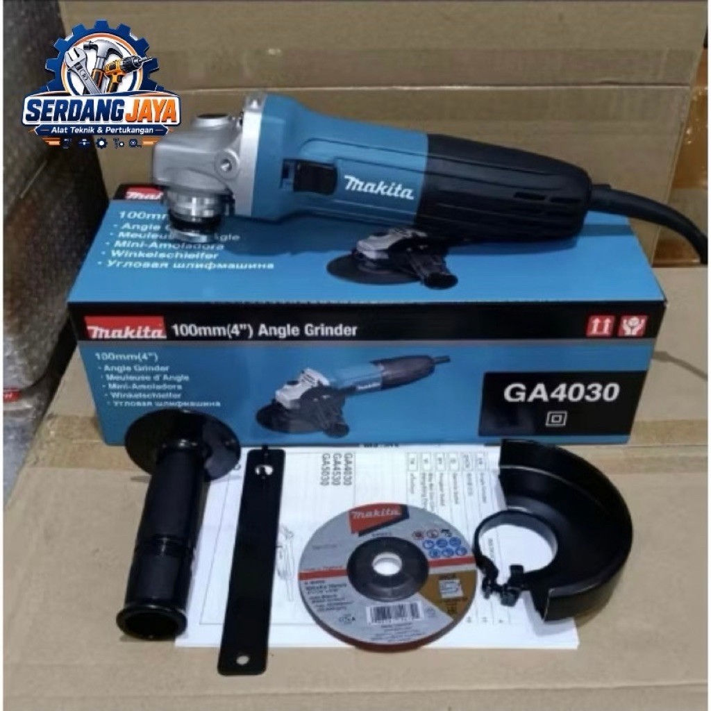 GERINDA MAKITA GA 4030 / MAKITA ANGLE GRINDER 4" GA 4030