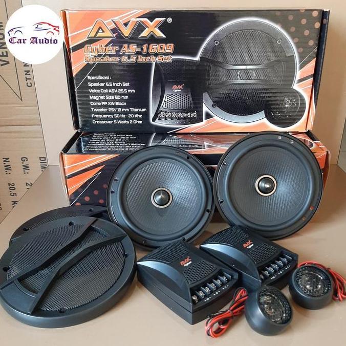 Wexx- Paket Audio Speaker Avx Cyber ( Split Avx + Coaxial Avx )