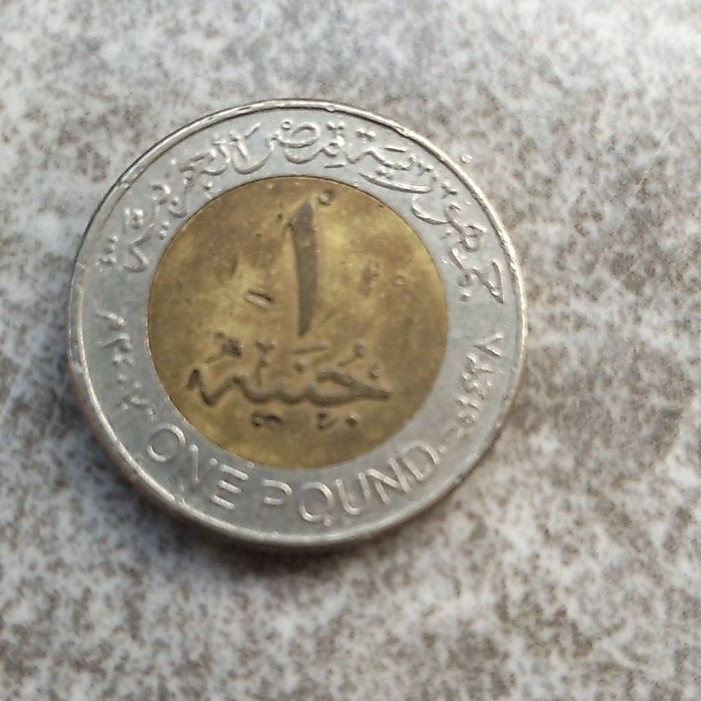 koin asing1pound mesir