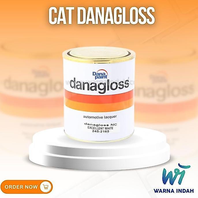 CAT DANAGLOSS WARNA WHITE TT READY