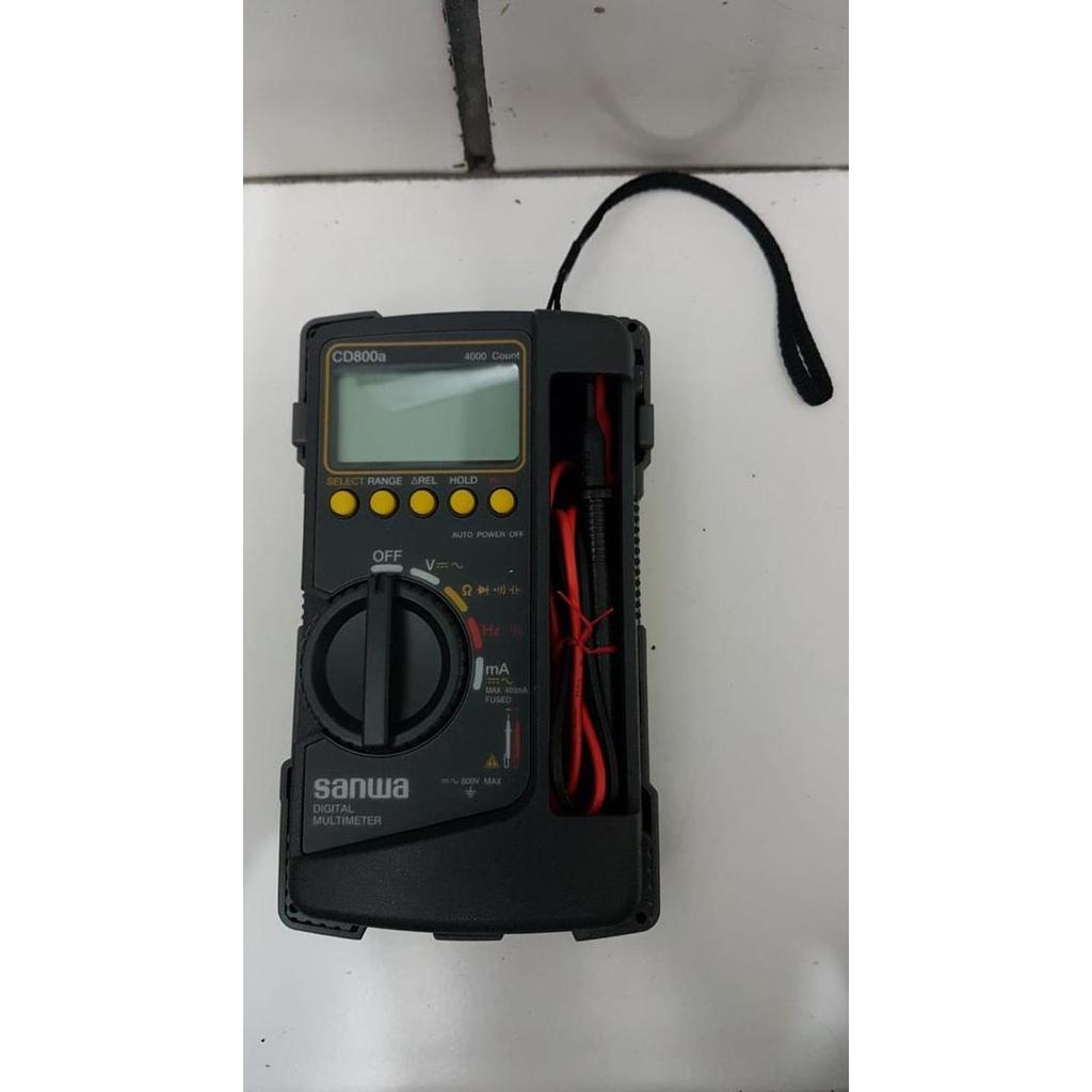 HARGA DISC - Sanwa CD800a / Multimeter digital Sanwa/Avometer Sanwa Digital CD 800a