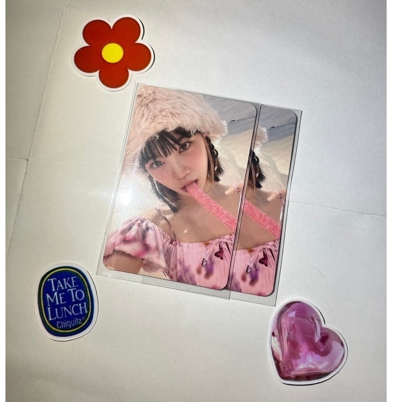 [baca deskripsi] ready pc chaewon candy le sserafim antifragile official